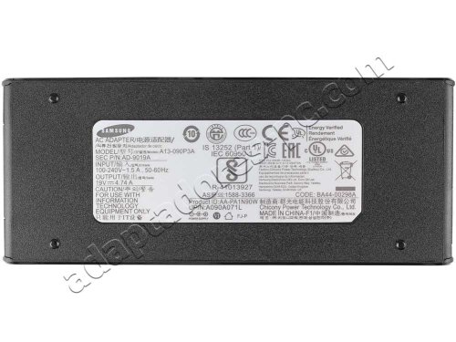 90W Samsung NP500R5L Original AC Adaptador Cargador