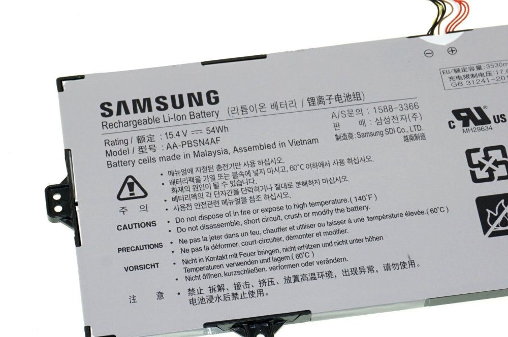 Original Batería Samsung Galaxy Book Flex Alpha NP730QCJ 3530mAh 54Wh