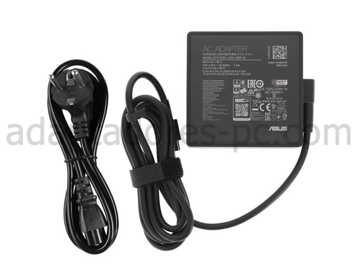 100W USB-C Cargador Acer Swift 3 OLED SF314-71-54UR AC Adaptador + Cable - Haga un click en la imagen para cerrar