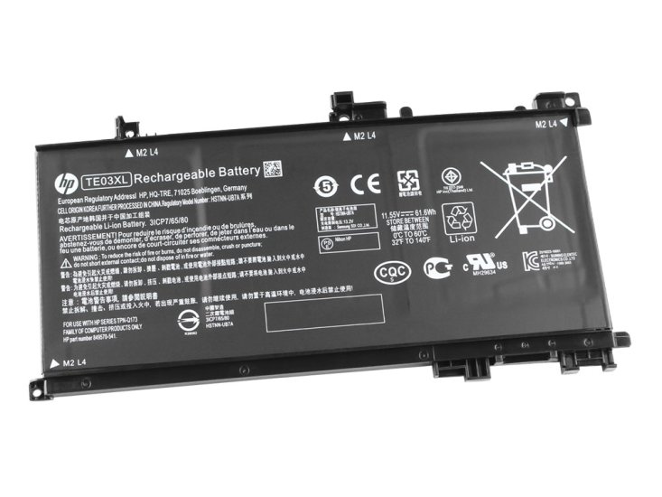 Original Batería HP Omen 15-ax001ns 15-ax070nw 5150mAh 61.6Wh - Haga un click en la imagen para cerrar