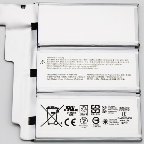 Original Batería Microsoft Surface Book2 1835 5042mAh 57.3Wh