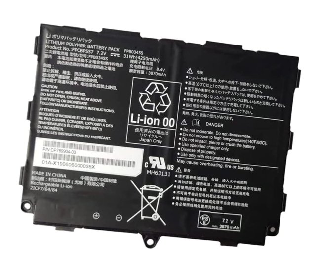 Batería Fujitsu CP759904-03 CP797438-01 4250mAh 31Wh - Haga un click en la imagen para cerrar