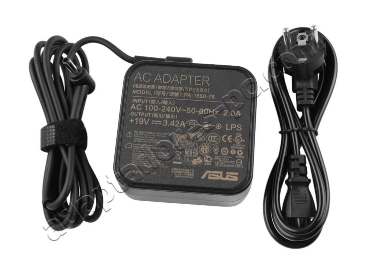 Original 65W Cargador Asus Vivobook 15 OLED X1505VA AC Adaptador + Cable - Haga un click en la imagen para cerrar