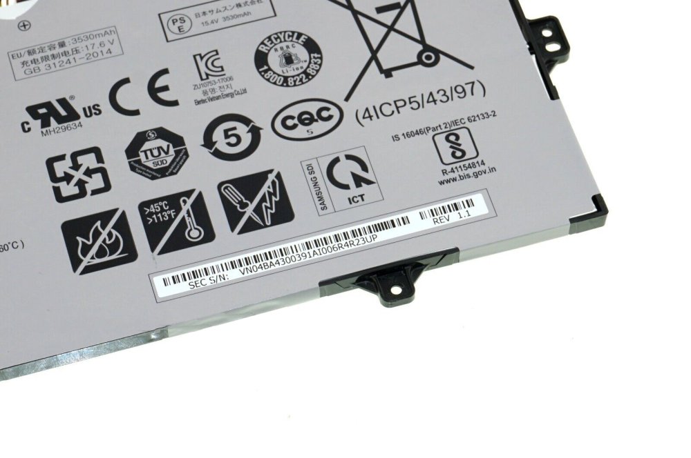 Original Batería Samsung Galaxy Book Flex Alpha NP730QCJ 3530mAh 54Wh