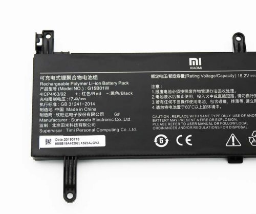 Original Batería Xiaomi 171502-AK 171502-AM 3620mAh 55.02Wh