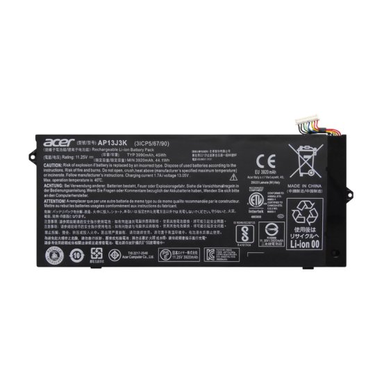 3990mAh 45Wh Batería Acer Chromebook 11 C732L - Haga un click en la imagen para cerrar