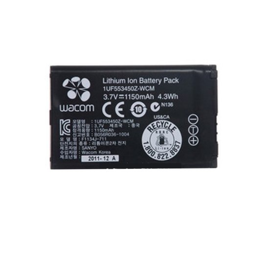 Original Batería Wacom CTH480 1150mAh 4.3Wh - Haga un click en la imagen para cerrar