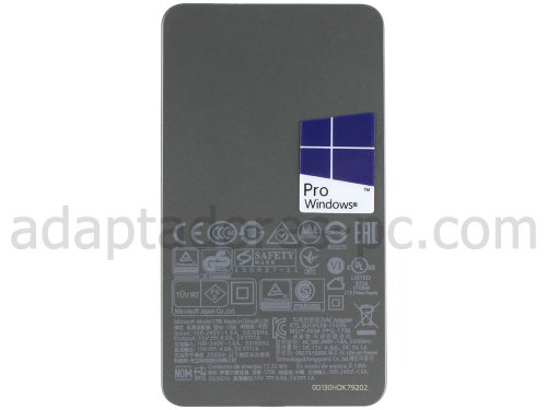 Adaptador Cargador Original Microsoft Surface Book SX3-00003 65W