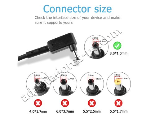 45W AC Adaptador Cargador Acer Aspire R13 R7-372T-53E0 + Cable