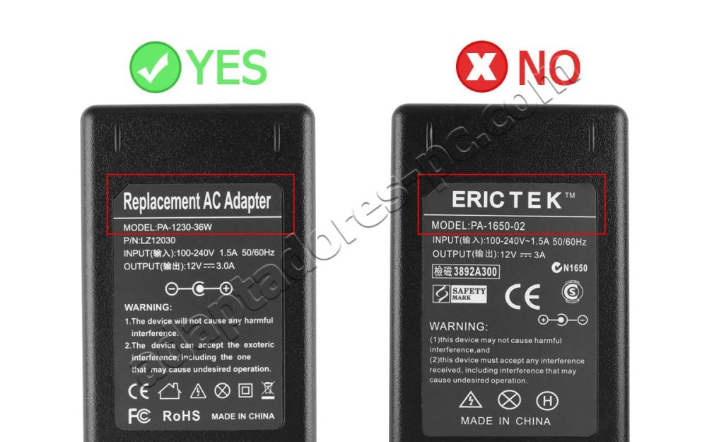 40W AC Adaptador Cargador ADI A701 A704 A707 A904 LCD Monitor