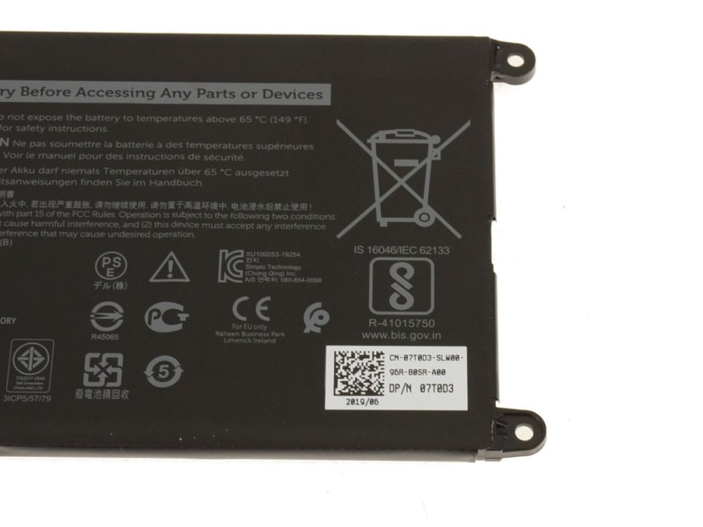 Original 42Wh Batería Dell Chromebook 3100 P29T P29T001
