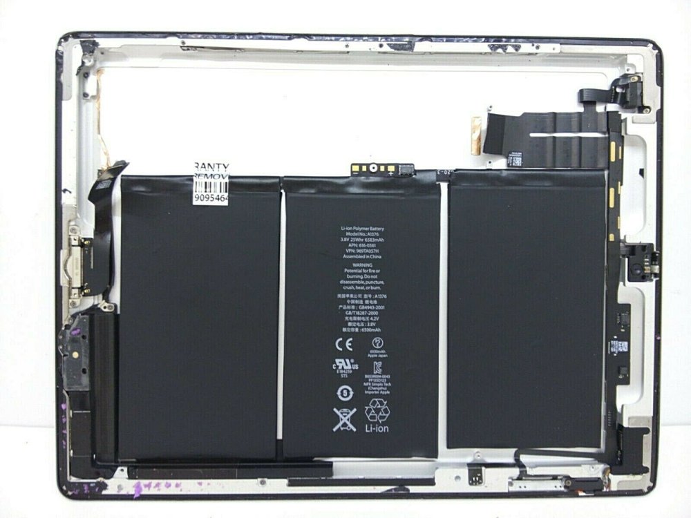 Batería Apple iPad 2 Wifi 6500mAh 25Wh