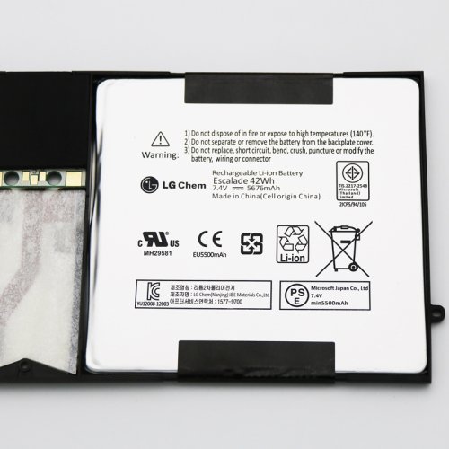 Original Batería Microsoft Surface Pro 2 5676mAh 42Wh