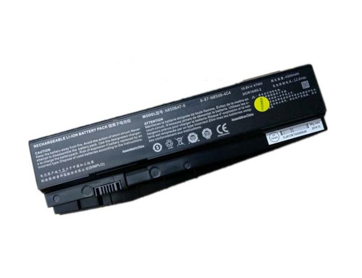 4200mAh 47Wh Batería Clevo N850HC N850HJ N850HJ1 - Haga un click en la imagen para cerrar