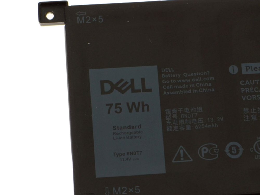 75Wh Original Batería Dell XPS 15 9575 P73F001