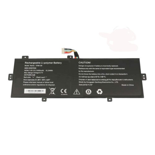 Batería Medion B9844204740001 5400mAh 41.04Wh