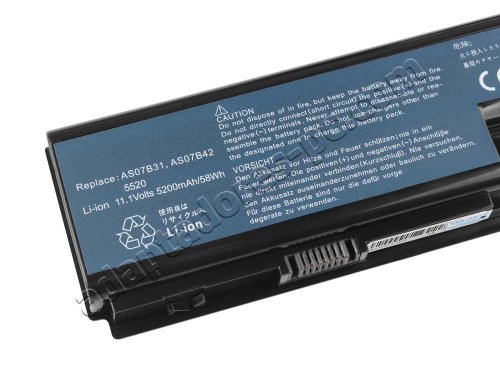 4400mAh 48Wh Batería Acer TravelMate 7000