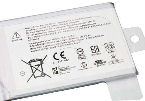 Original Batería Microsoft Surface Book CR7 2387mAh 18Wh
