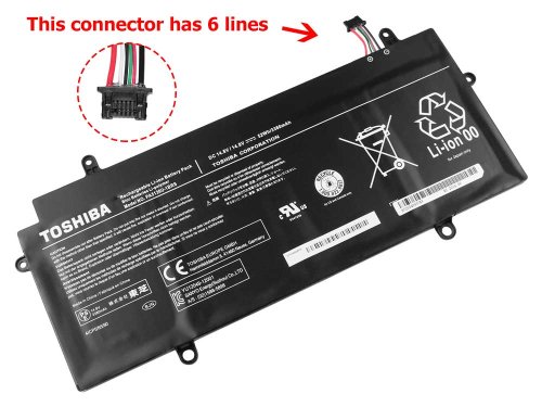 52Whr Batería Toshiba Satellite Z30-A-134 Z30-A-130 Z30-A-1CX