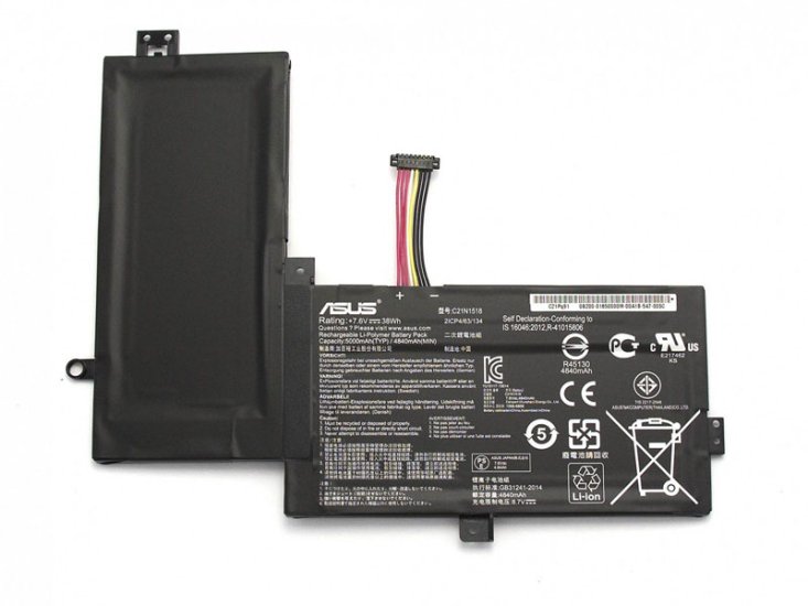 38Wh Original Batería Asus VivoBook Flip TP501UB-0021A6200U - Haga un click en la imagen para cerrar