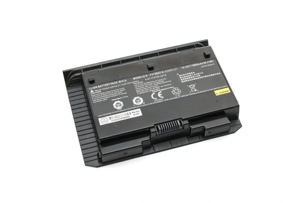 5900mAh 89.21Wh Batería Clevo P375SM P377SM