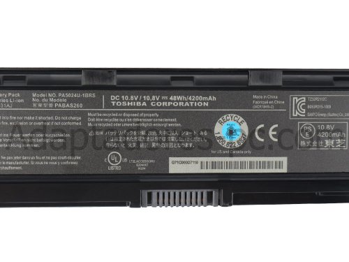 Original 48Whr Toshiba Satellite P70-A-120 Batería