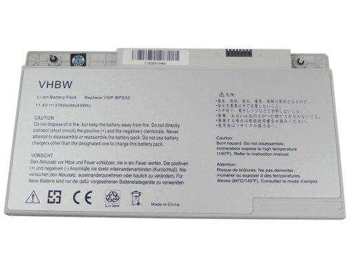 3760mAh Sony Vaio SVT141190X SVT1411BPXS Original Batería