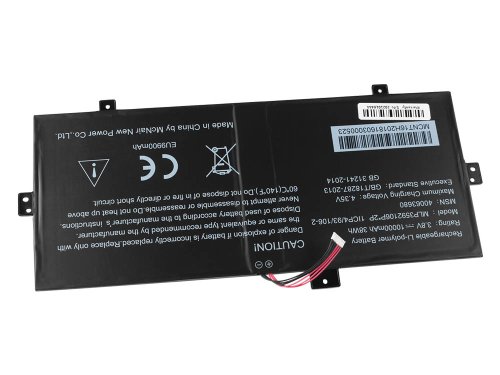 Batería Medion MLP3592106P*2P MLP3592106P-2P 10000mAh 38Wh
