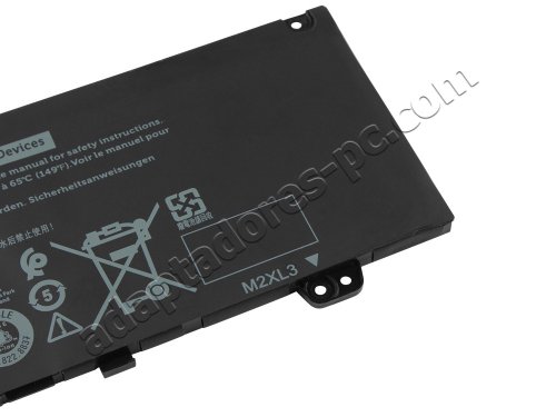 38Wh Original Batería Dell Vostro 13 5370 P87G001