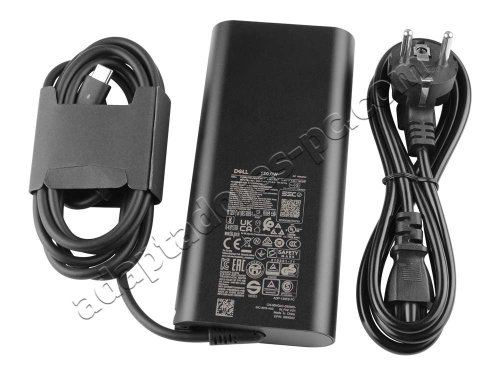 Original 130W USB-C GaN Cargador Dell Precision 3561 Workstation AC Adaptador + Cable