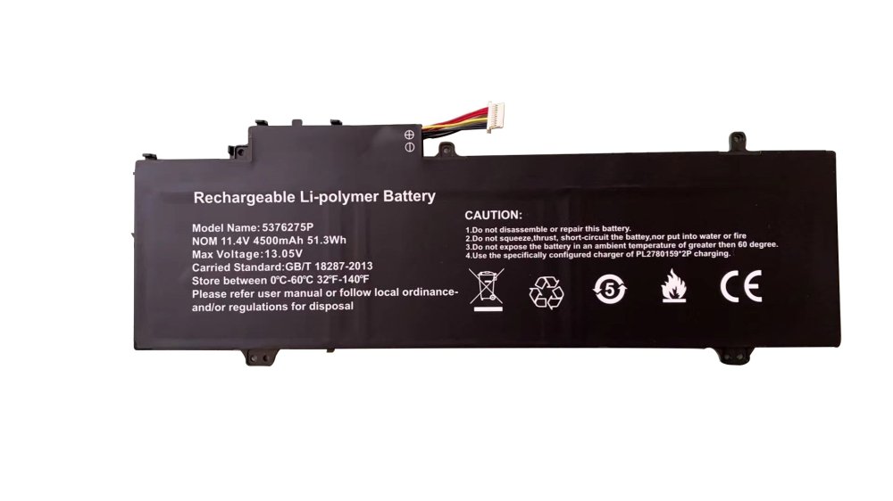 Batería Gateway 5375275P 4500mAh 51.3Wh