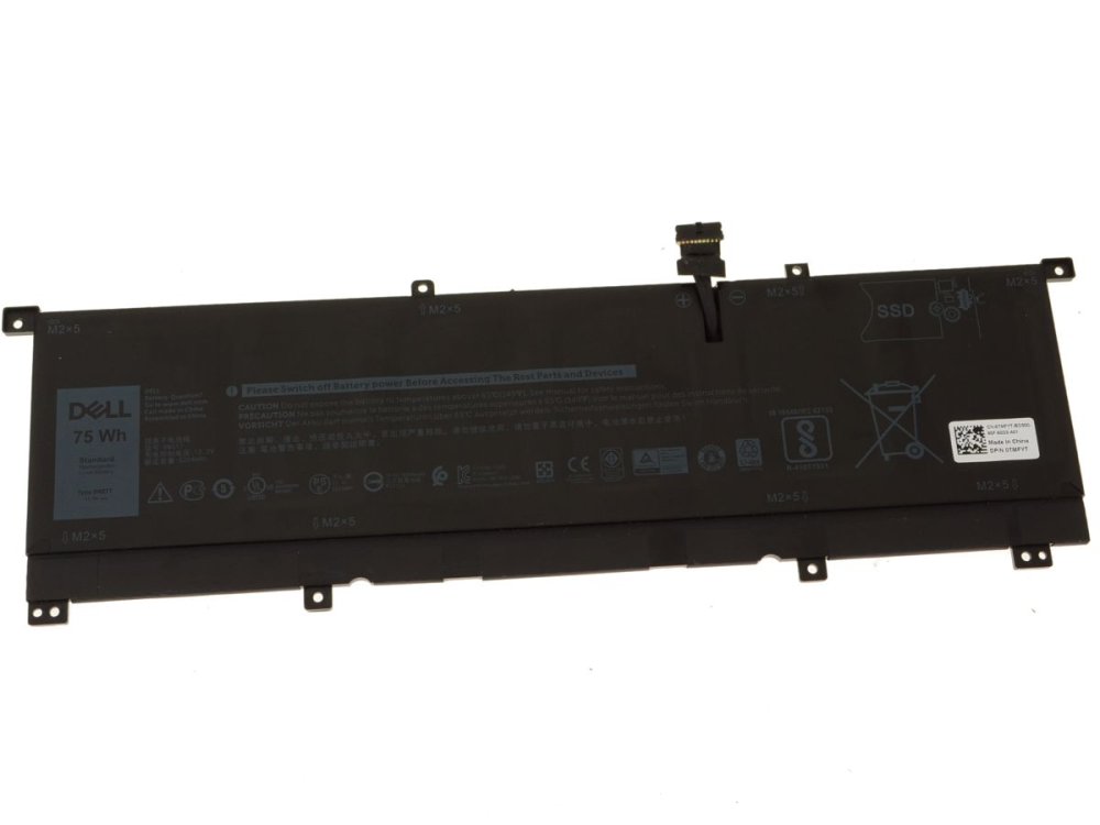 75Wh Original Batería Dell XPS 15 9575 P73F001