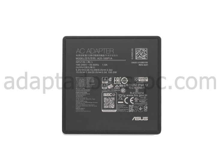 100W USB-C Cargador Acer Swift 3 OLED SF314-71-77N1 AC Adaptador + Cable - Haga un click en la imagen para cerrar