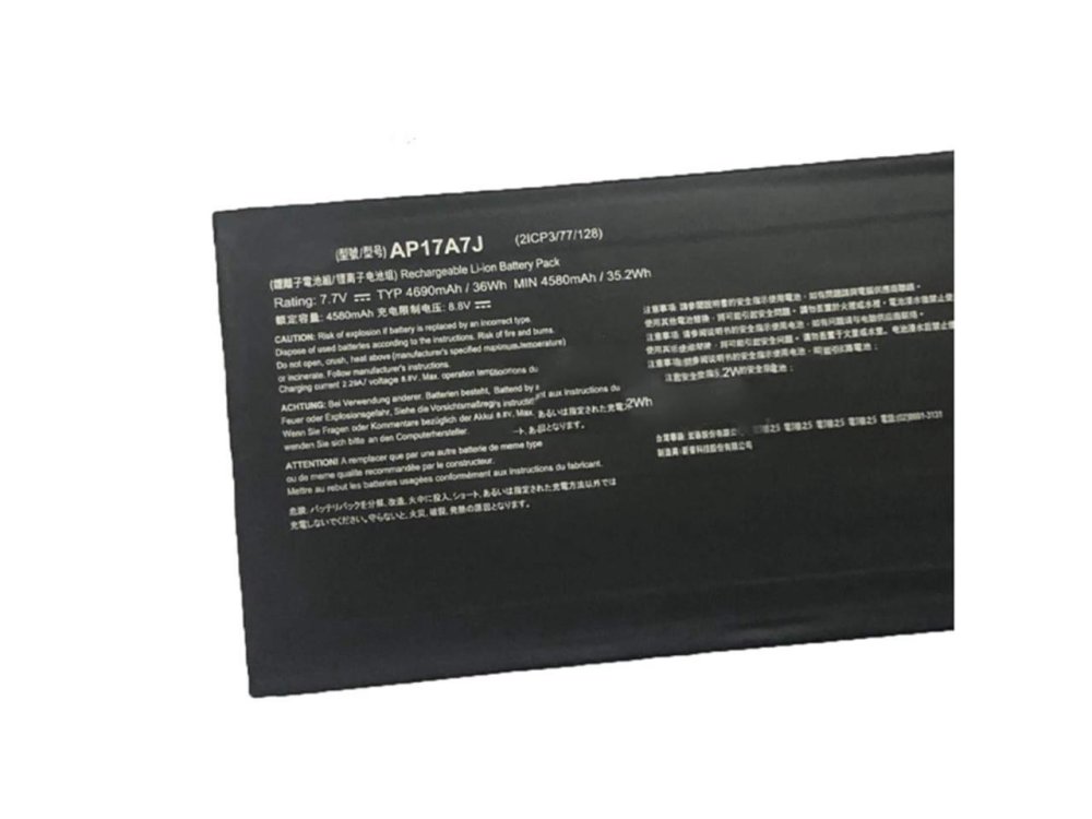 4580mAh 36Wh Batería Acer SWIFT 7 SF714-51T-M2BC