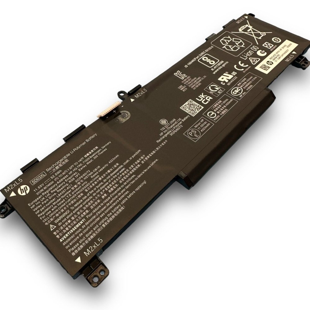 Original Batería HP HSTNN-OB1R SD03XL 4323mAh 52.5Wh