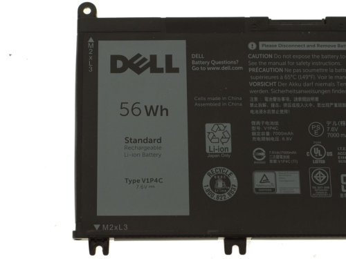 Original 3500mAh 56Wh Batería Dell Chromebook 13 3380 P80G P80G001