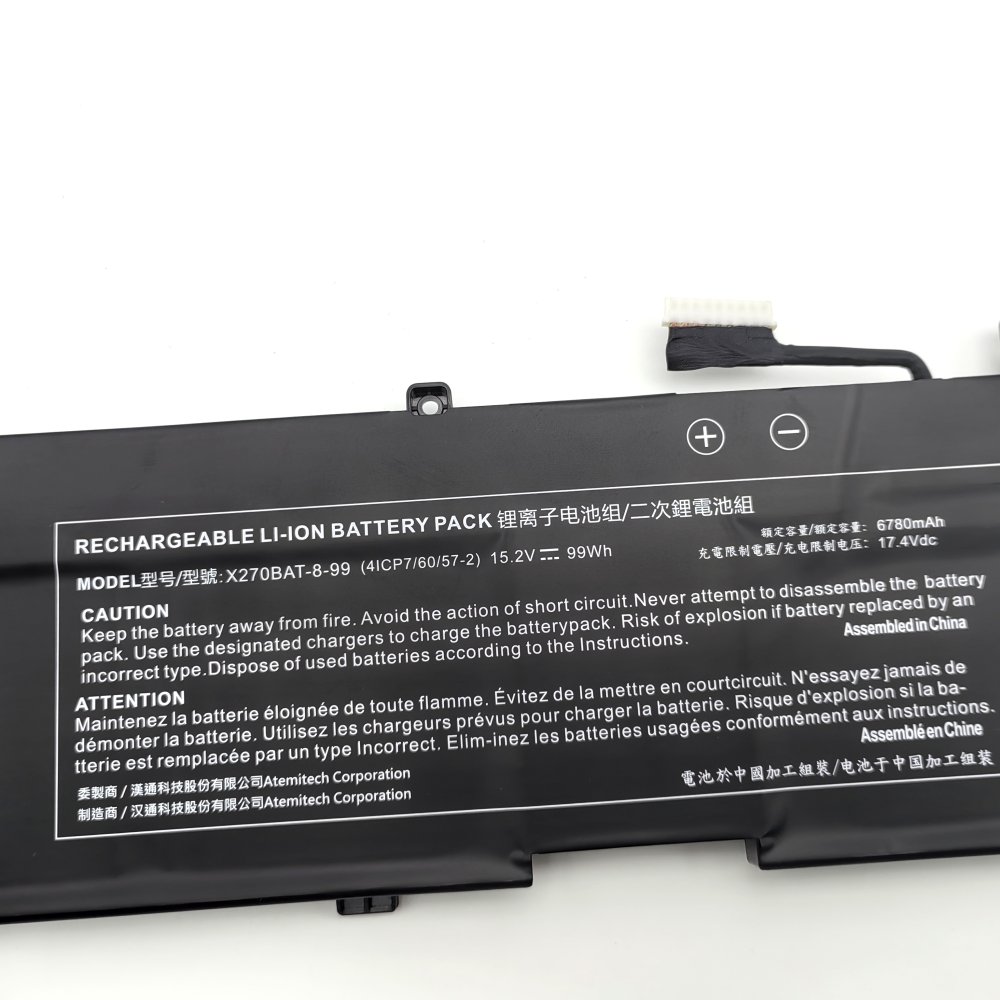 Original Batería Clevo 6-87-X17SS-91C02 6780mAh 99Wh