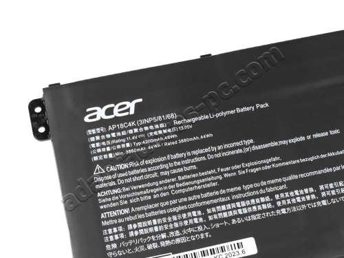 Original 4200mAh 48Wh Batería Acer Aspire 5 A515-43G-R1SJ