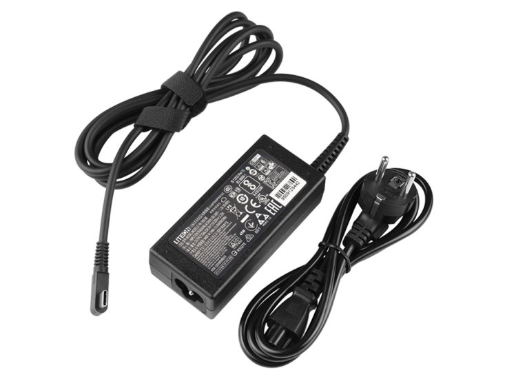 45W USB-C Acer Chromebook Spin 311 CP311-3H-K23X AC Adaptador Cargador - Haga un click en la imagen para cerrar