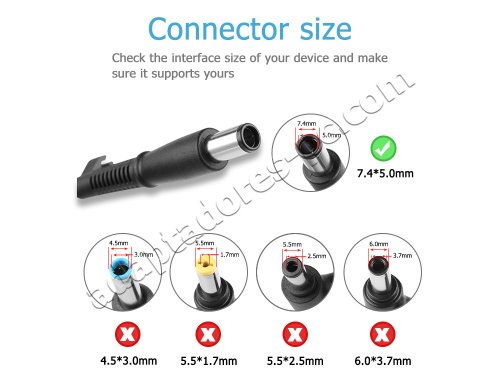 Cargador Original HP Pavilion 22-h010es 22-h020ep 65W + Cable