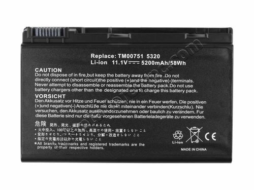 4400mAh 48Wh Batería Acer Extensa 5230 5230E