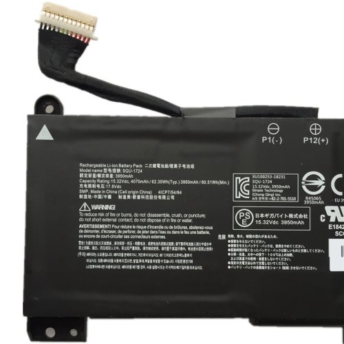 Original Batería Gigabyte Aorus 15 (RTX 20 Series) 4070mAh 62.35Wh