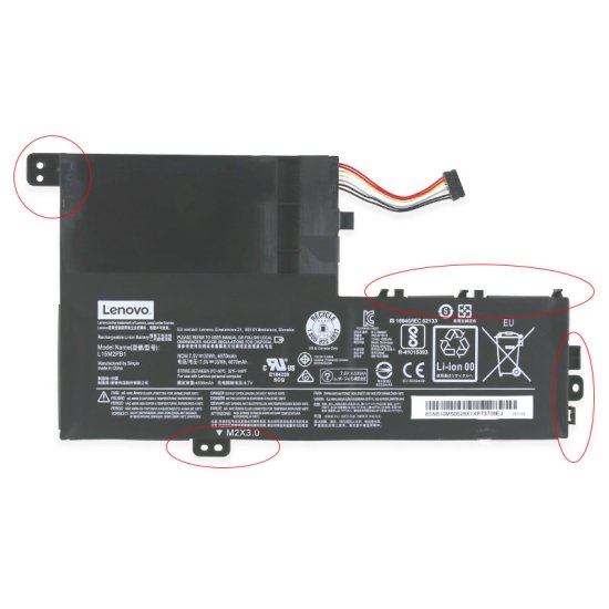 Original Batería Lenovo Yoga 520-14IKB 80X80142MH 4670mAh 35Wh - Haga un click en la imagen para cerrar