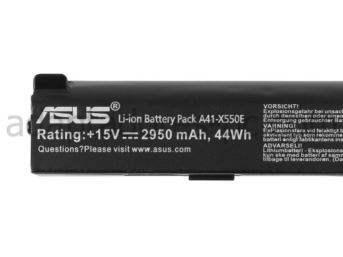 Batería ASUS R751JB-TY017H R751JB-TY071H 2950mAh