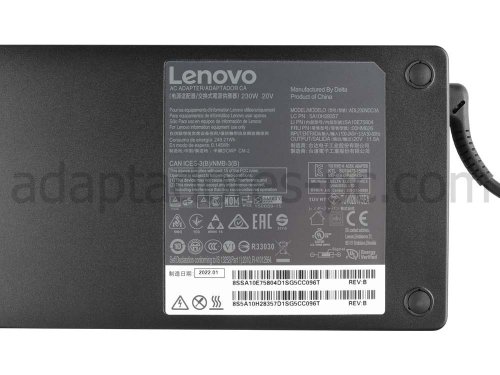 230W Original Adaptador Cargador Lenovo 55Y9334 55Y9335 + Cable