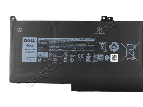 Original Batería Dell Inspiron 7306 2n1 P124G P124G002 7500mAh 60Wh