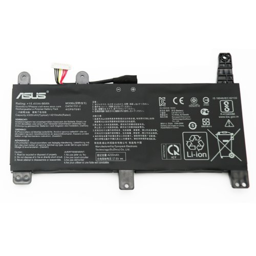 Original Batería Asus C41N1731-2 4335mAh 66Wh