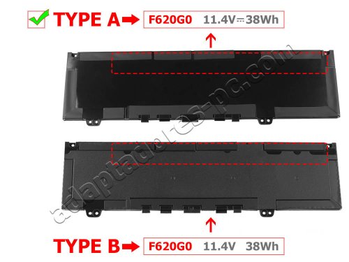 38Wh Original Batería Dell Vostro 13 5370 P87G001
