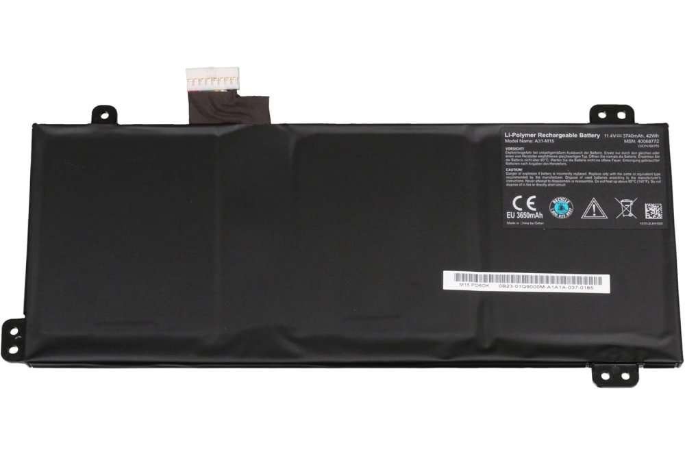 Batería Medion Erazer P15609 MD 61743 3740mAh 42Wh