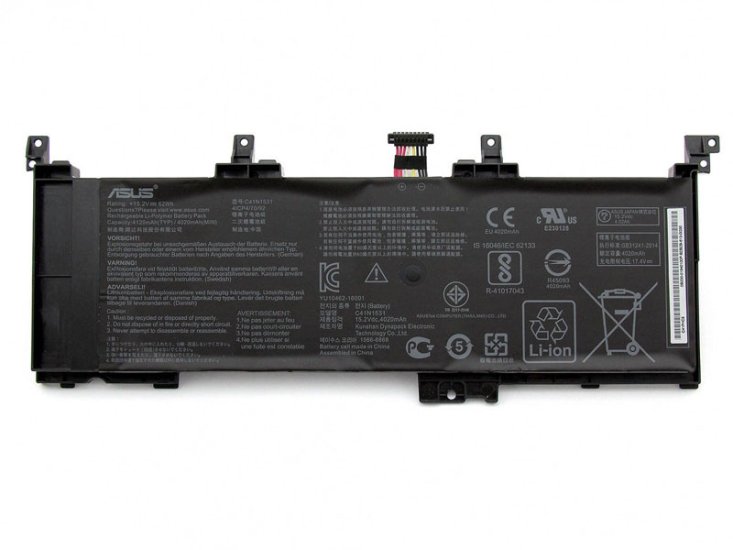 62Wh 4020mAh Original Batería Asus ROG Strix GL502VY-FY040T - Haga un click en la imagen para cerrar